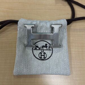 Hermes H Striee belt buckle